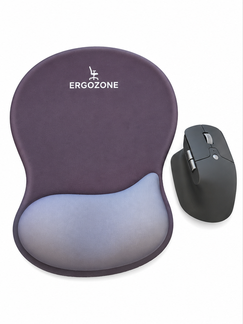 Kit ErgoZone lavande sur fond blanc, vue de dessus