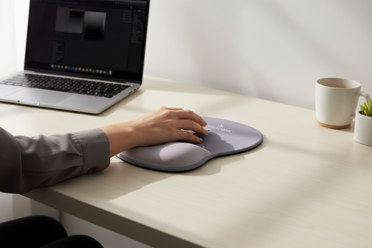 Tapis de souris ergonomique